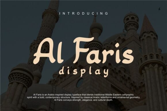 Al Faris Typeface: A Bold Display Font for Modern Web Design