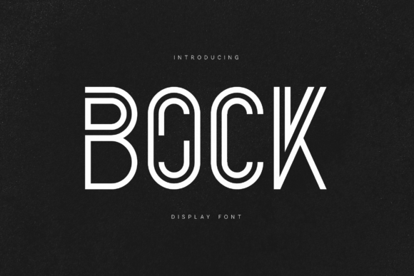 Bock: The Bold Display Typeface for Modern Editorial Design