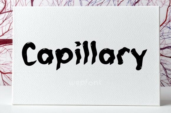 Capillary: The Handwritten Font That Elevates Small Business Branding