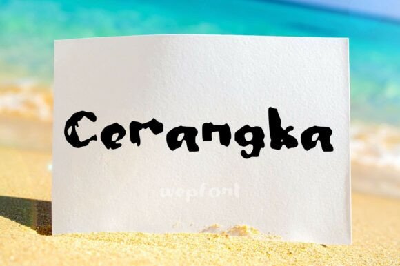 Cerangka: The Laid-Back Display Typeface for Authentic Digital Brands