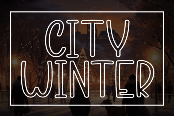 City Winter: The Perfect Display Typeface for Your Brand Identity