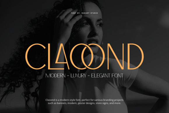 Claoond: The Luxury Display Font That Elevates Small Business Branding