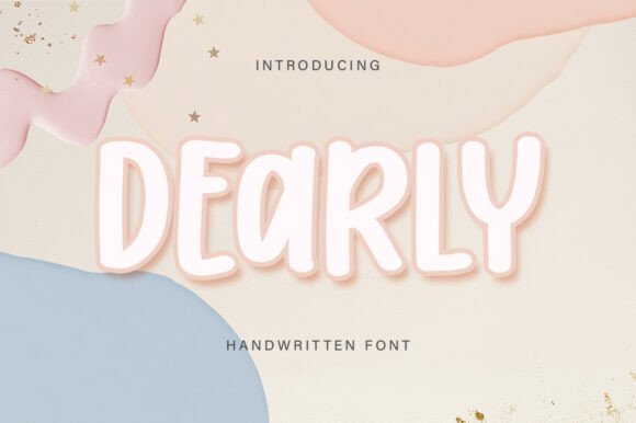 Dearly: A Cozy Display Typeface for Web and Digital Brands