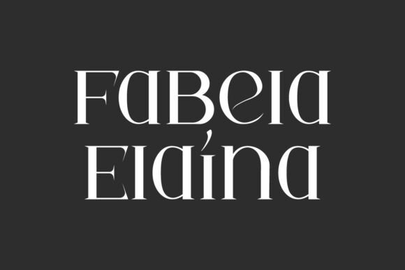 Fabela Elaina: The Elegant Serif Font for Handmade Brands