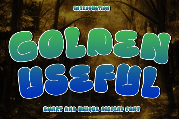 Golden Useful: The Warm Display Font for Editorial Design