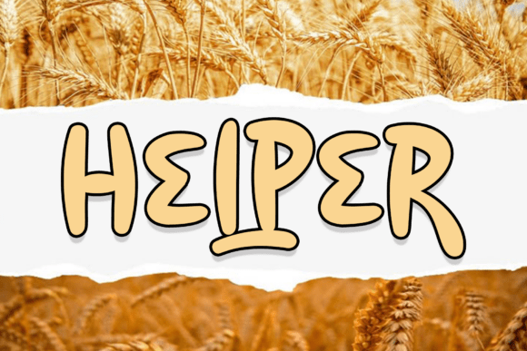 Helper Typeface: A Bold Display Font for Modern Web Design