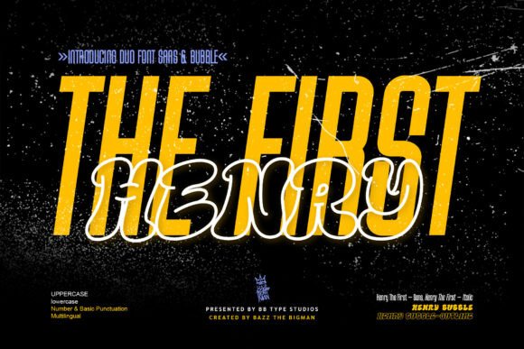 Henry the First Duo: The Perfect Typeface for Small Business Branding