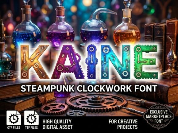Kaine: A Stunning Display Typeface for Bold Brand Identities