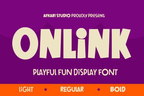 Onlink: The Playful Typeface That Transforms Small Business Branding