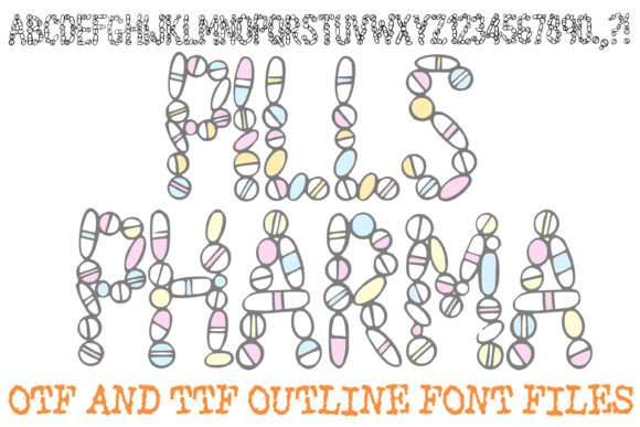 Pills Pharma: A Unique Display Typeface for Modern Editorial Design