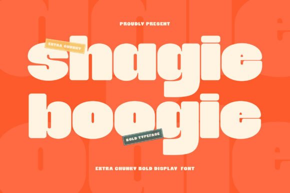 Shagie Boogie: The Bold Display Typeface for High-Impact Campaigns