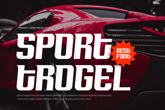 Sport Trogel: The High-Energy Typeface for Bold Campaigns