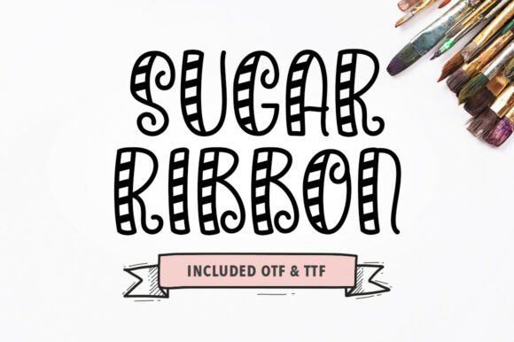 Sugar Ribbon: The Creative Font That Elevates Campaign Visuals