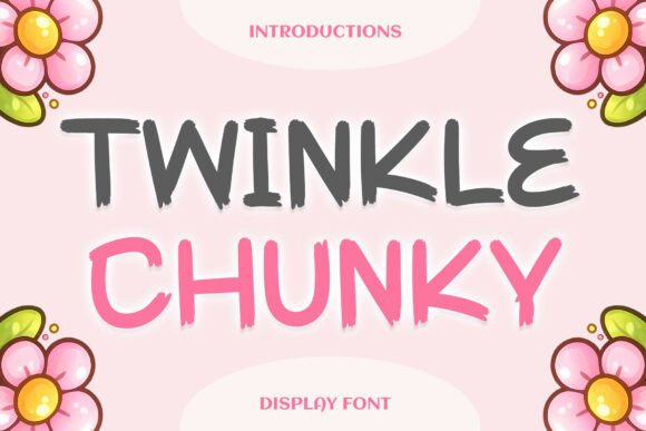 Twinkle Chunky: The Bold Display Typeface for Impactful Web Design