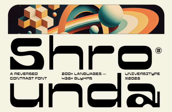 Ut Shrounda: The Premium Display Font for Polished Brand Identity