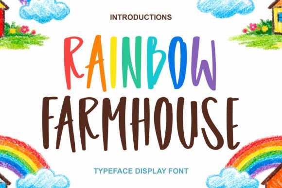 Why Rainbow Farmhouse Is the Perfect Creative Display Font for Editorial Design